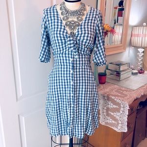 Gingham Dress